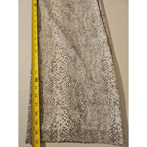 CALVIN KLEIN Snake Print Wide Leg Lined Pants Size XS - Picture 10 of 10